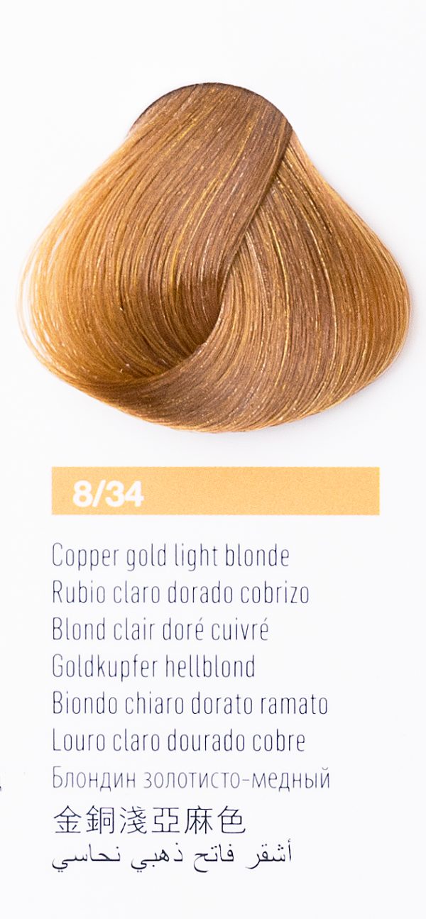 8/34 Блондин золотисто-медный chroma