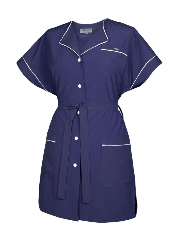 Халат для парикмахера 555 синий