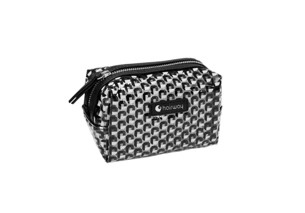 Косметичка Hairway Silver 15x7x9 см 32405