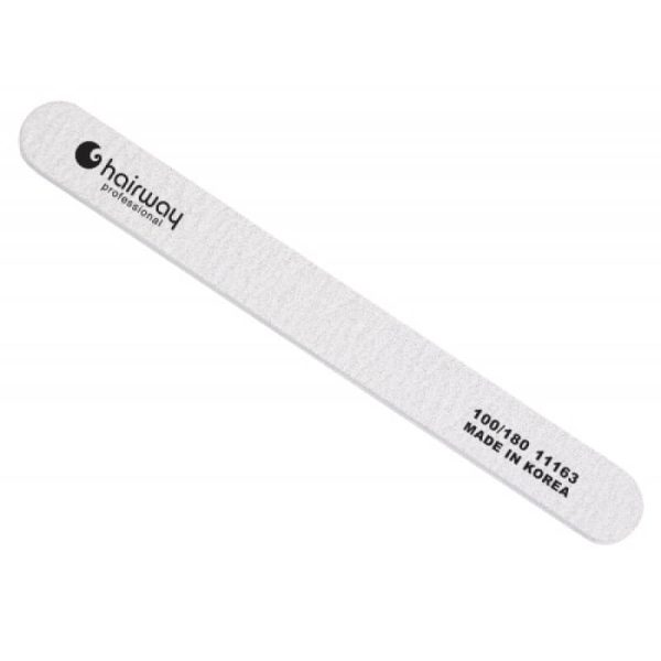 Пилка Hairway стандарт, зебра 100/180 (11028) 11163