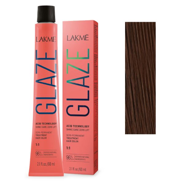Полуперманентный краситель GLAZE 5/66 шоколадный 60 мл