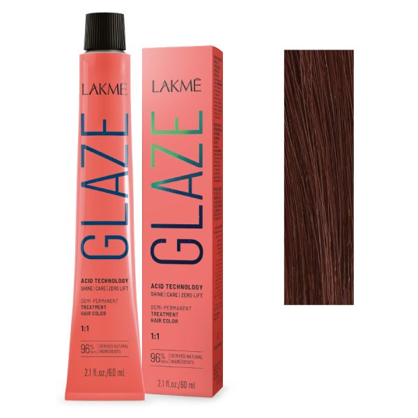 Полуперманентный краситель GLAZE 7/62 орехово-лиловый 60 мл