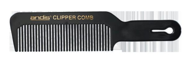 Расческа для стрижки машинкой черная.