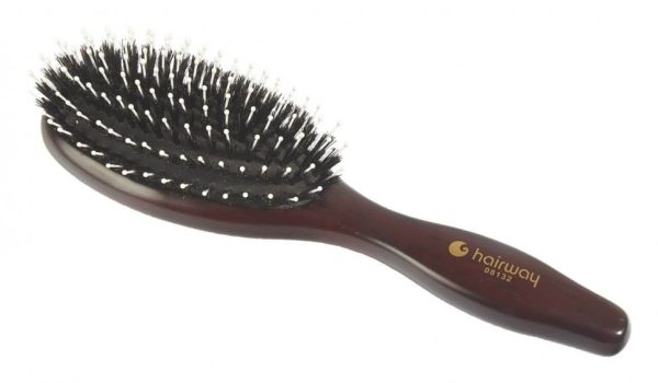 Щетка Hairway Lady 9-рядов овальная массажная 08132